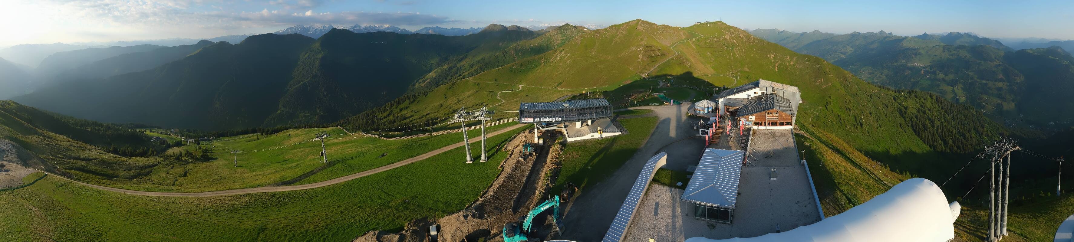 Archiv Foto Webcam Schattberg Ost bei Saalbach
