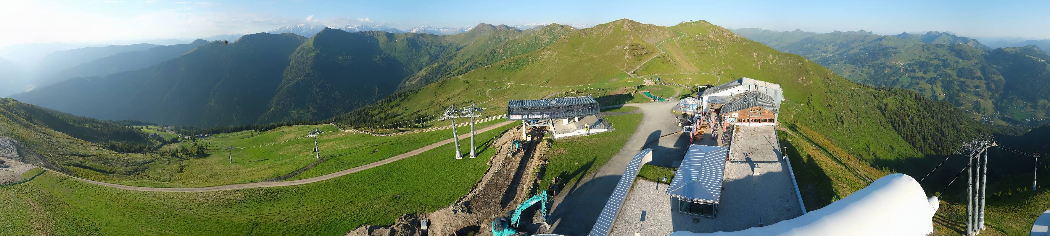 Archiv Foto Webcam Schattberg Ost bei Saalbach