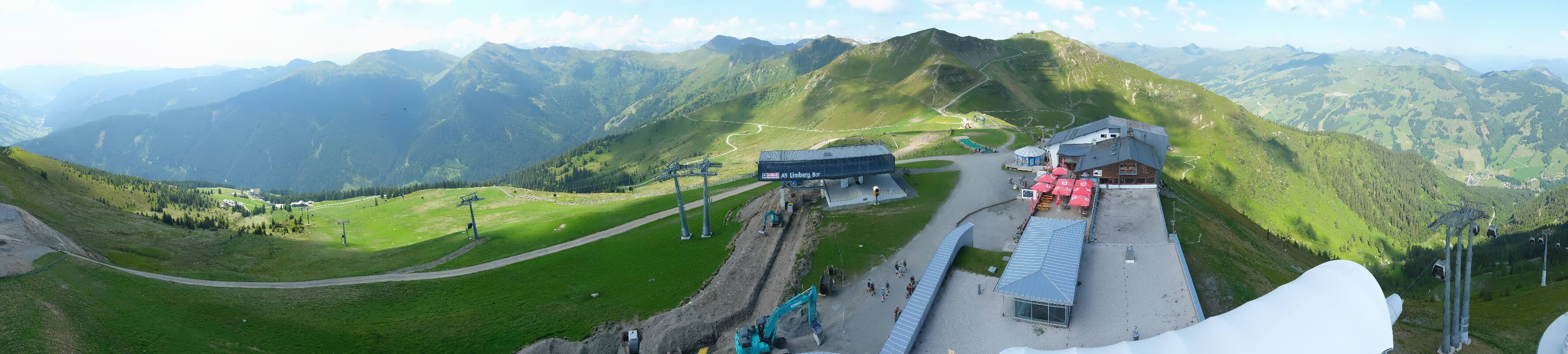 Archiv Foto Webcam Schattberg Ost bei Saalbach
