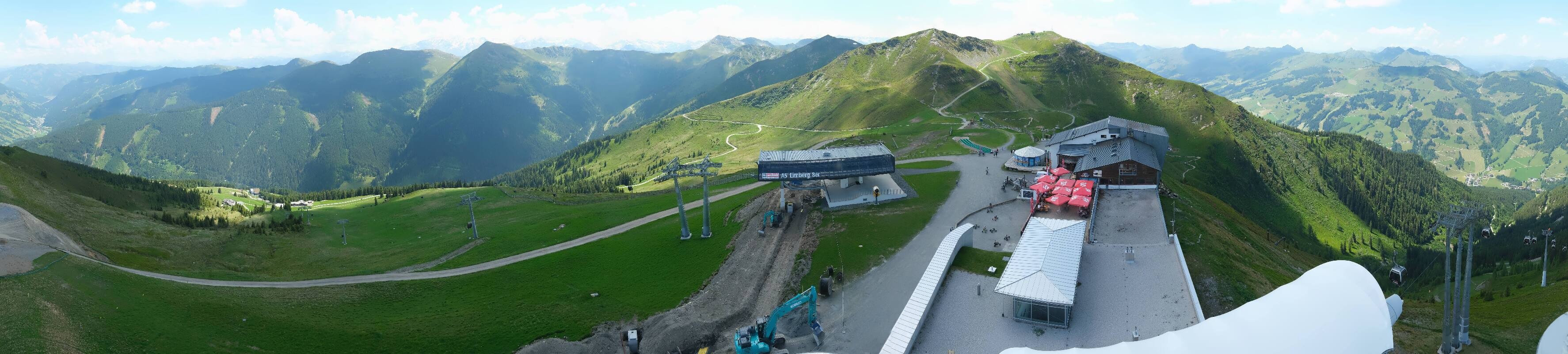 Archiv Foto Webcam Schattberg Ost bei Saalbach