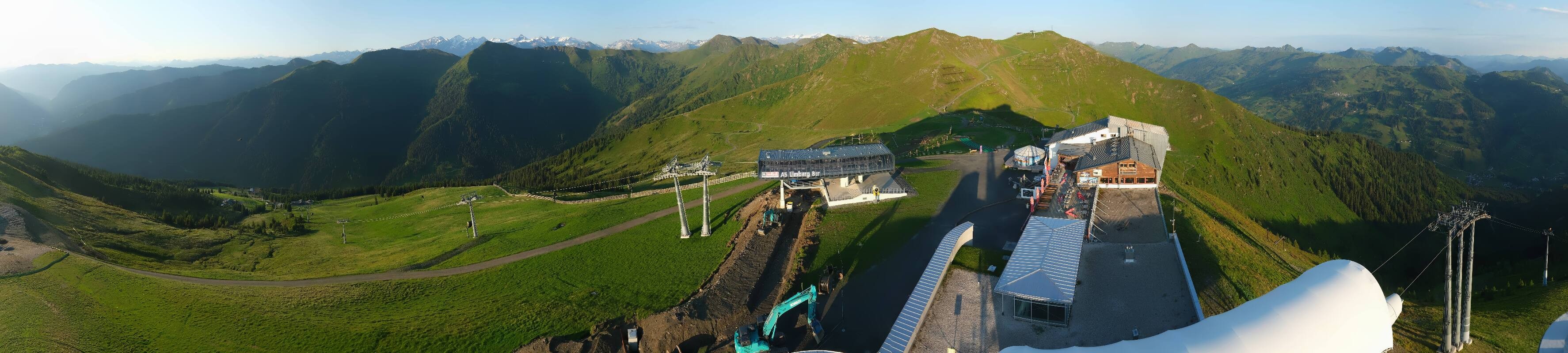 Archiv Foto Webcam Schattberg Ost bei Saalbach