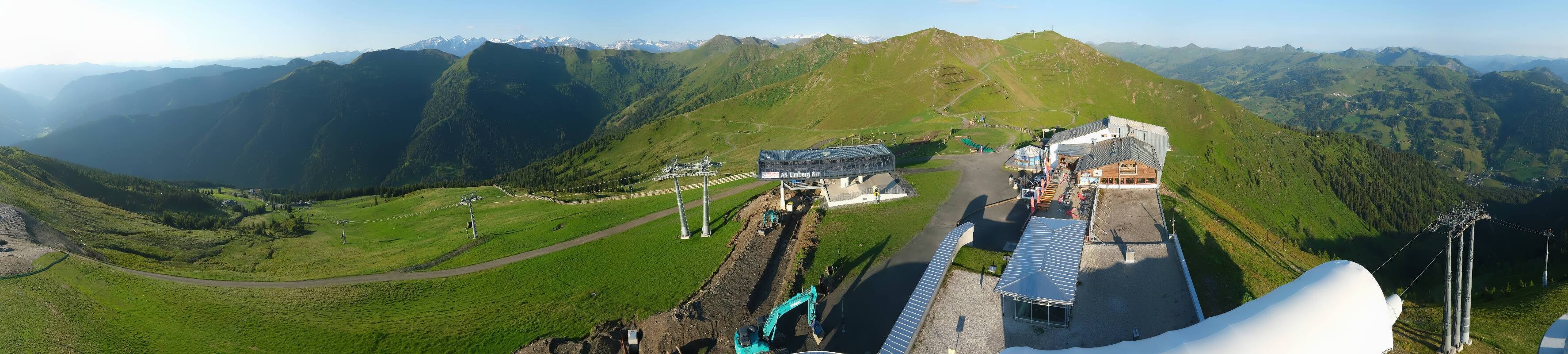 Archiv Foto Webcam Schattberg Ost bei Saalbach