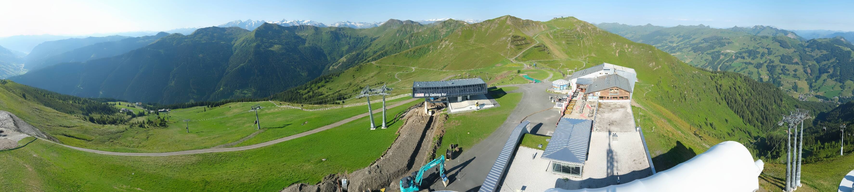 Archiv Foto Webcam Schattberg Ost bei Saalbach