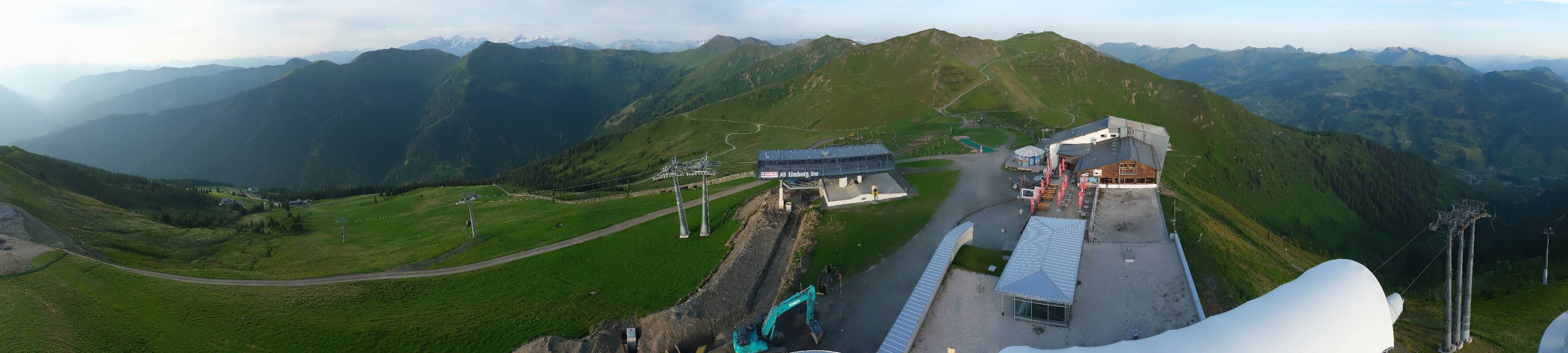 Archiv Foto Webcam Schattberg Ost bei Saalbach