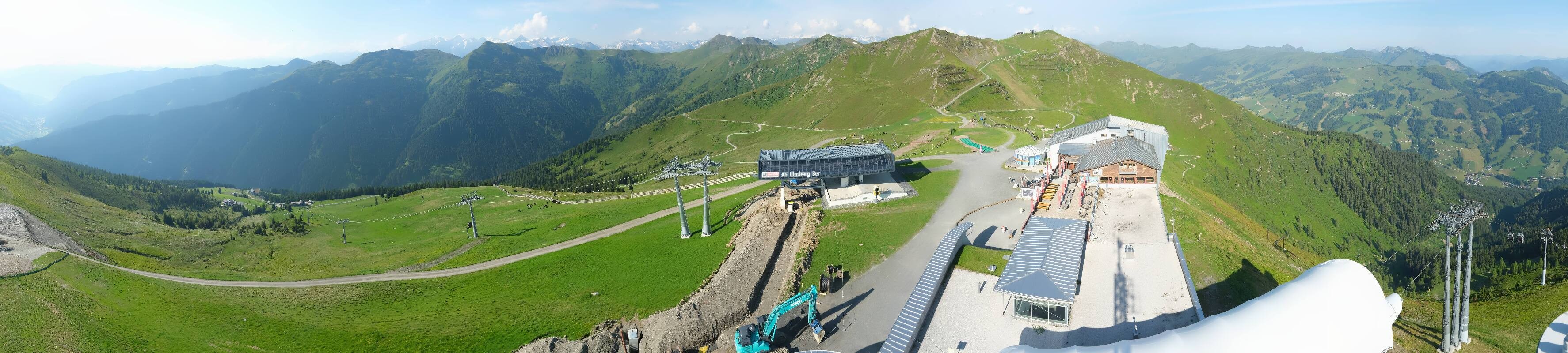 Archiv Foto Webcam Schattberg Ost bei Saalbach