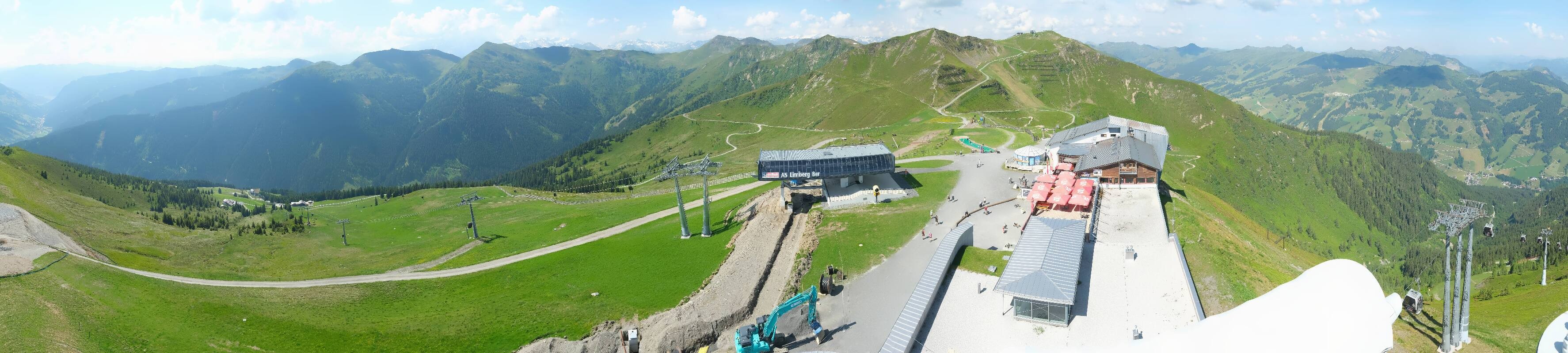 Archiv Foto Webcam Schattberg Ost bei Saalbach