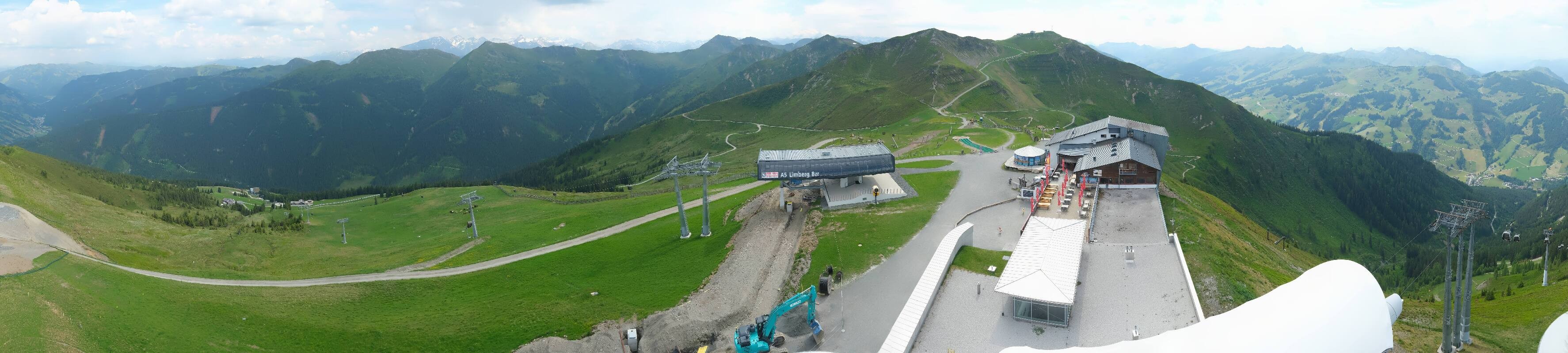 Archiv Foto Webcam Schattberg Ost bei Saalbach