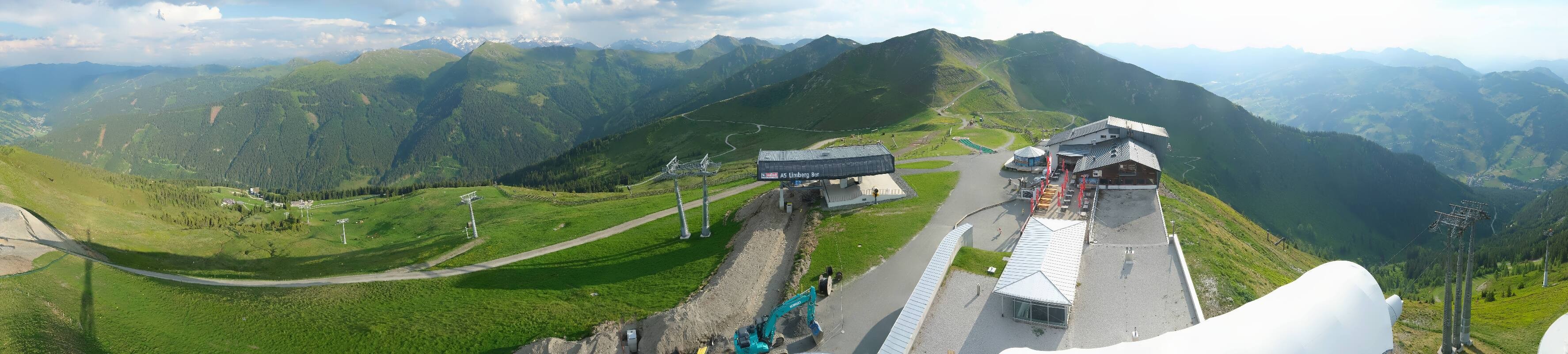 Archiv Foto Webcam Schattberg Ost bei Saalbach