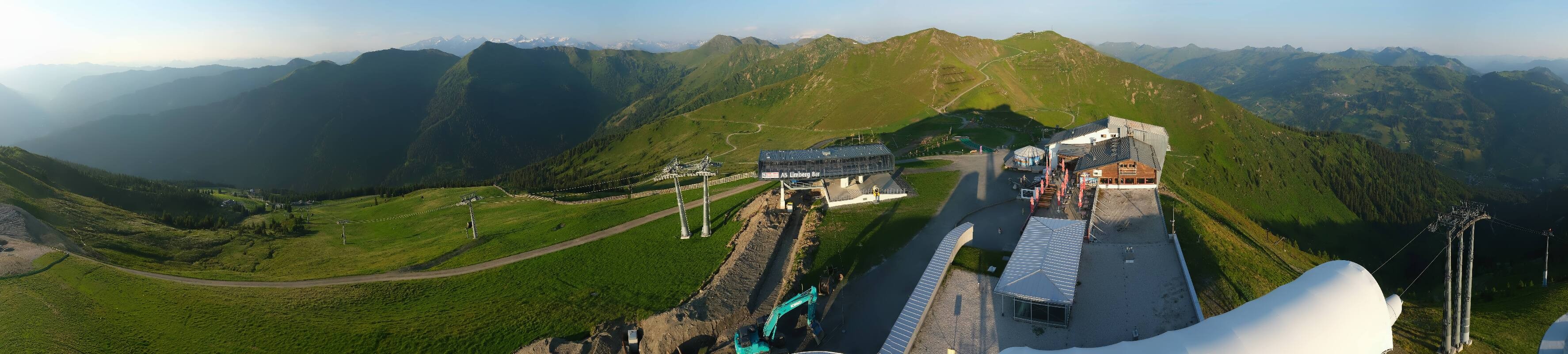 Archiv Foto Webcam Schattberg Ost bei Saalbach