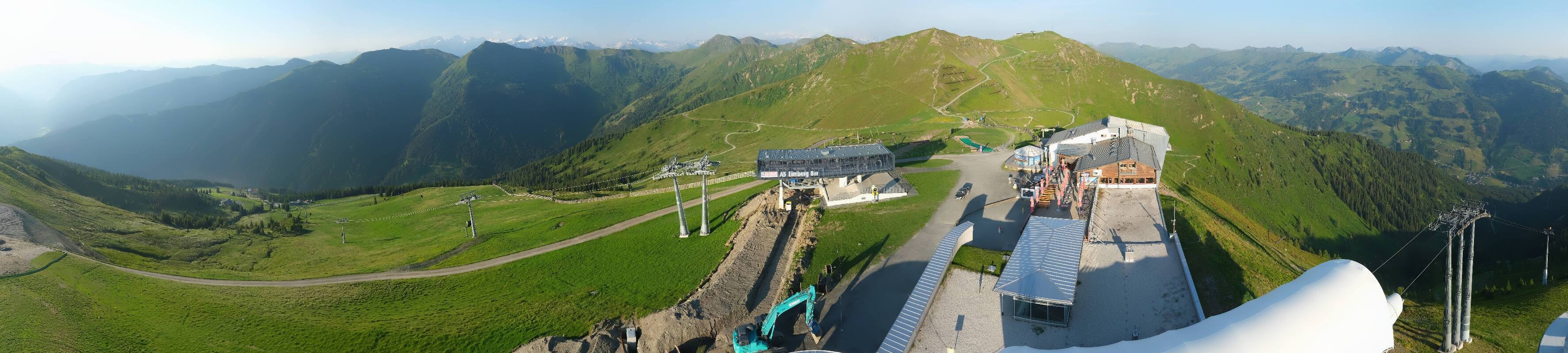 Archiv Foto Webcam Schattberg Ost bei Saalbach