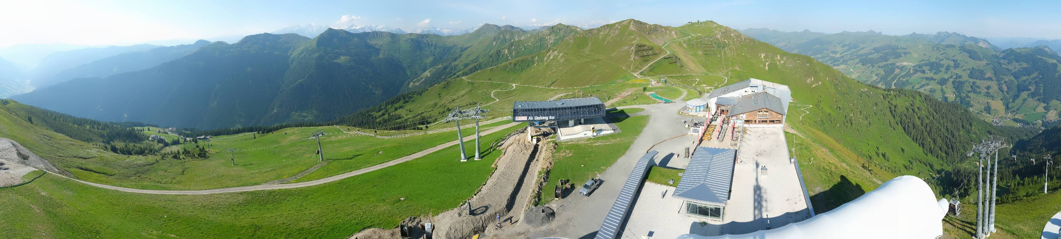 Archiv Foto Webcam Schattberg Ost bei Saalbach