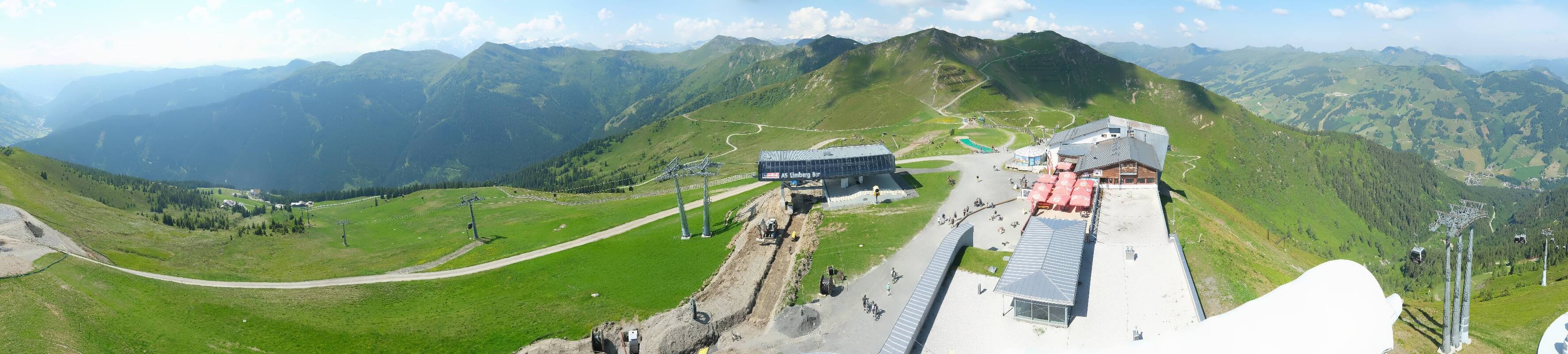 Archiv Foto Webcam Schattberg Ost bei Saalbach