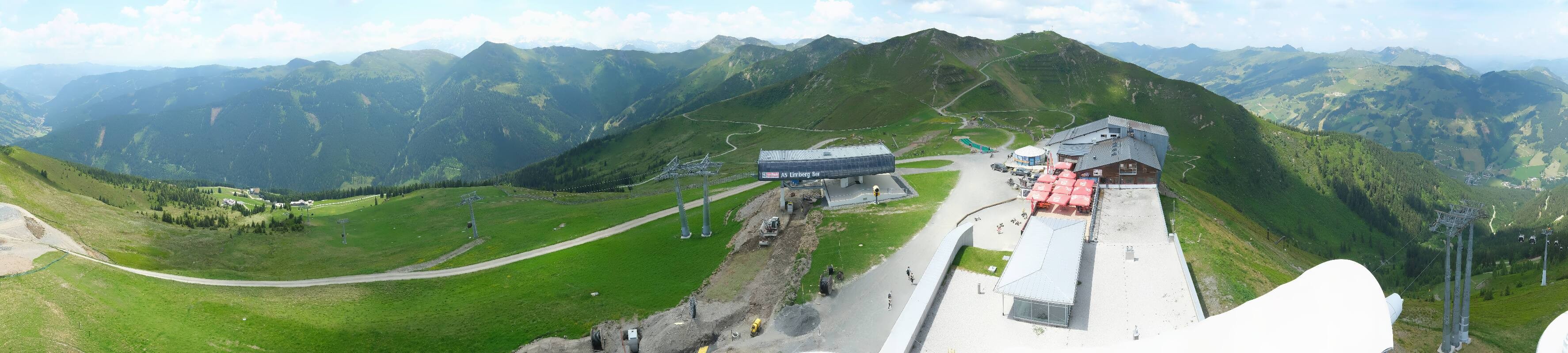 Archiv Foto Webcam Schattberg Ost bei Saalbach