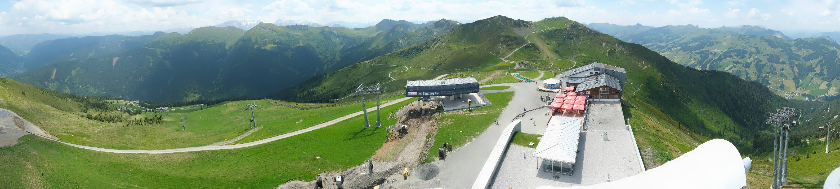 Archiv Foto Webcam Schattberg Ost bei Saalbach