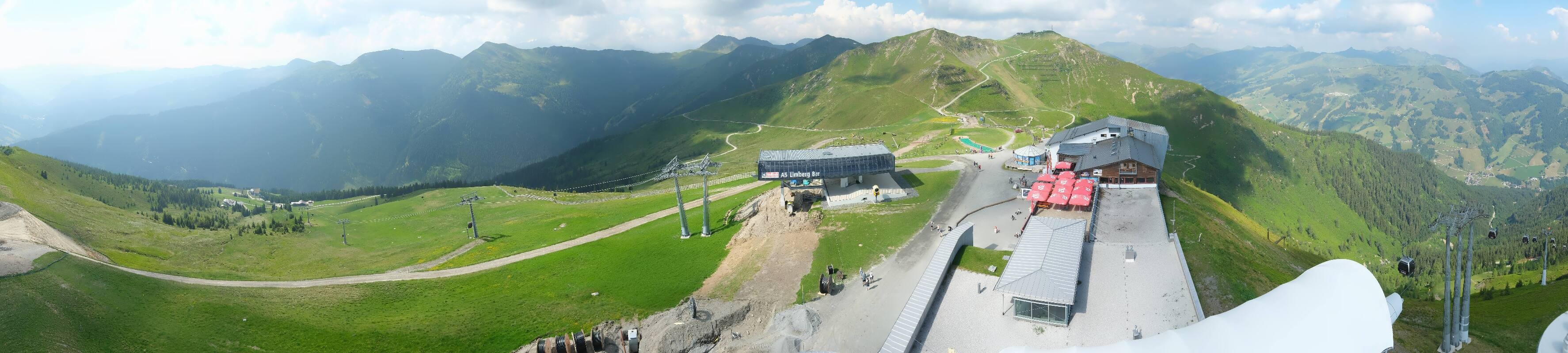 Archiv Foto Webcam Schattberg Ost bei Saalbach