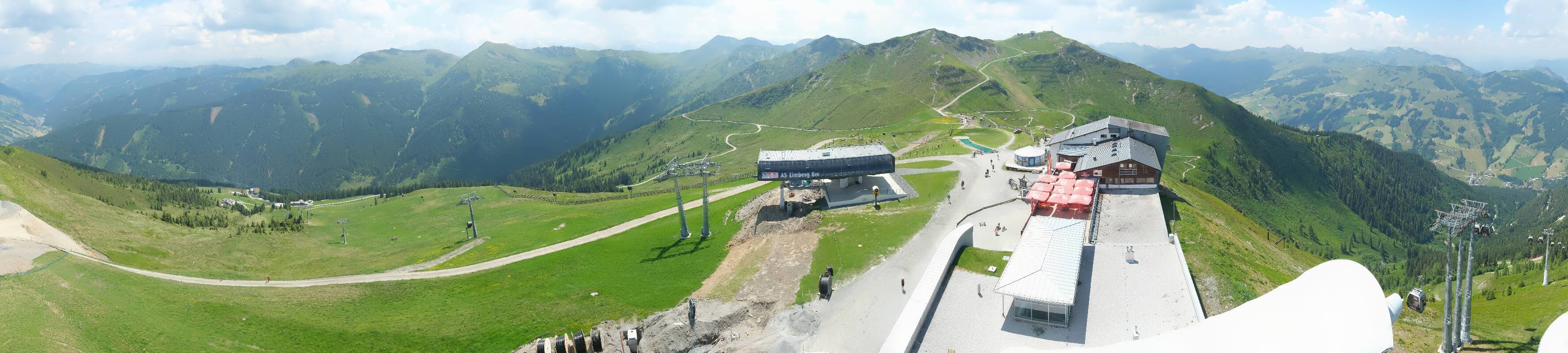 Archiv Foto Webcam Schattberg Ost bei Saalbach