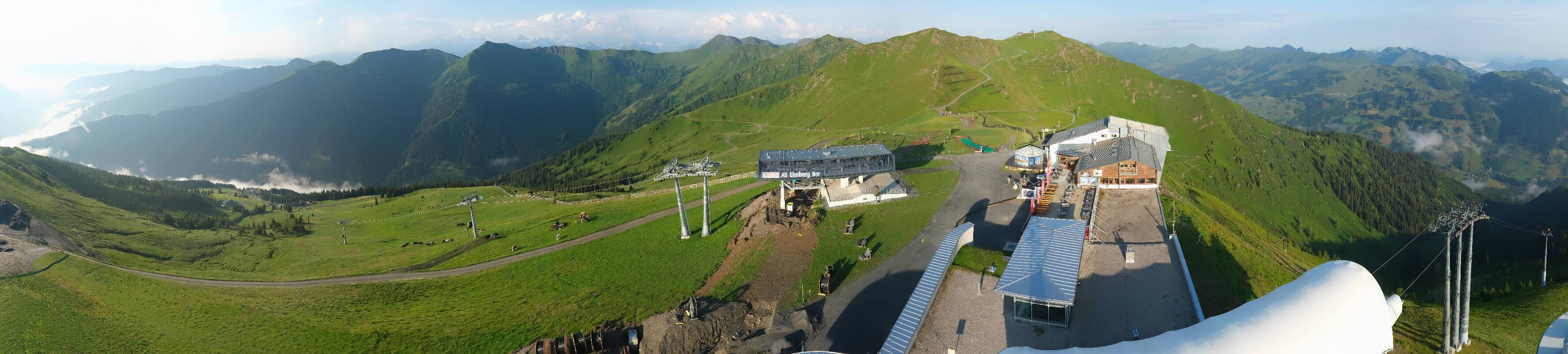 Archiv Foto Webcam Schattberg Ost bei Saalbach