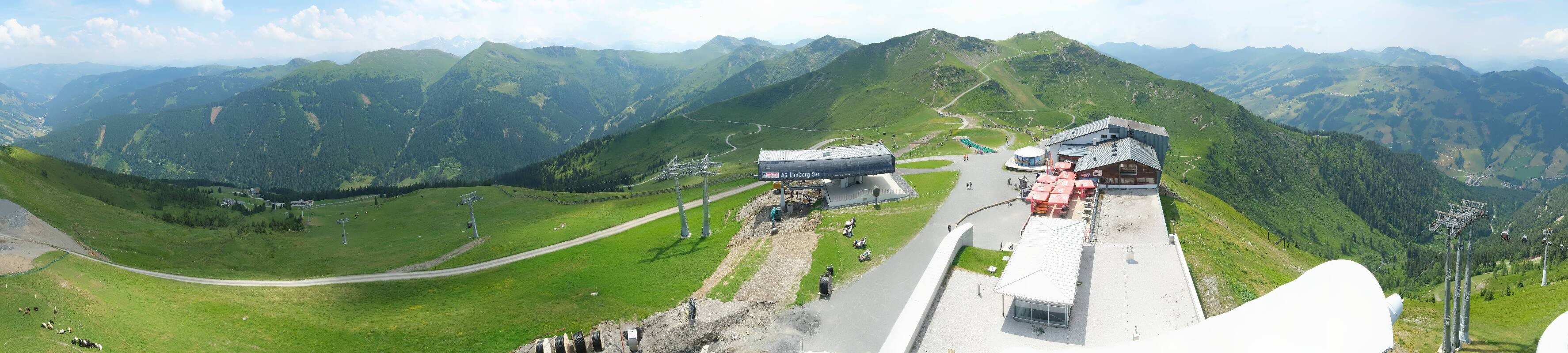 Archiv Foto Webcam Schattberg Ost bei Saalbach
