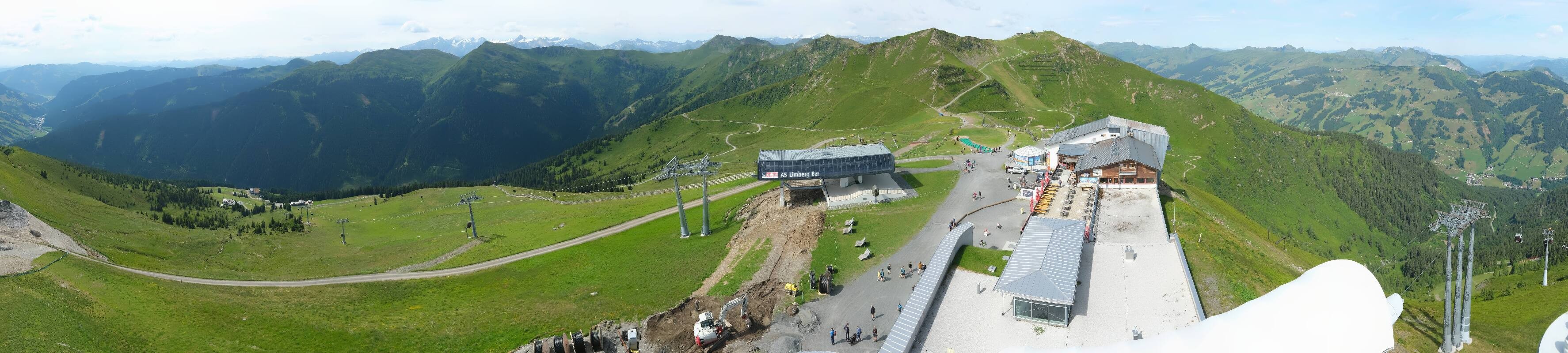 Archiv Foto Webcam Schattberg Ost bei Saalbach