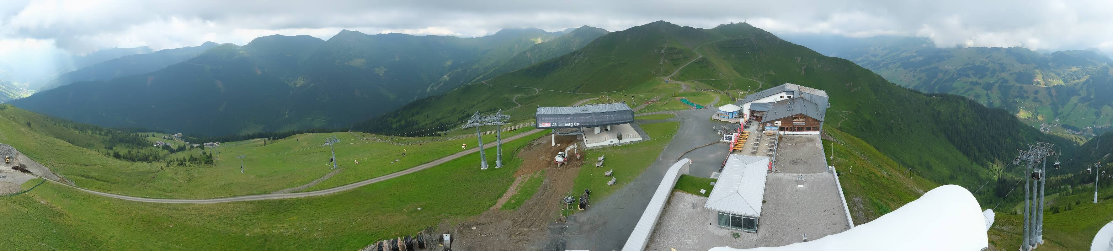 Archiv Foto Webcam Schattberg Ost bei Saalbach