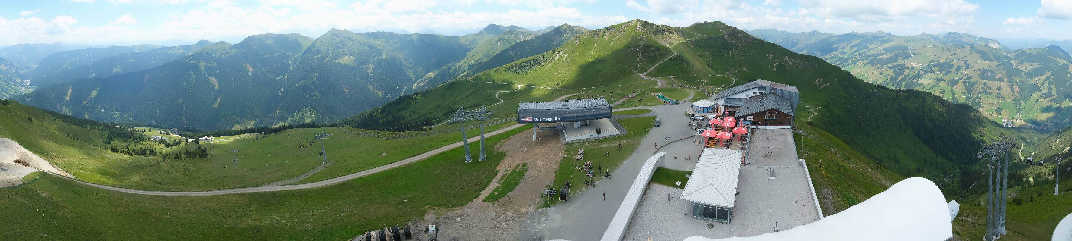 Archiv Foto Webcam Schattberg Ost bei Saalbach
