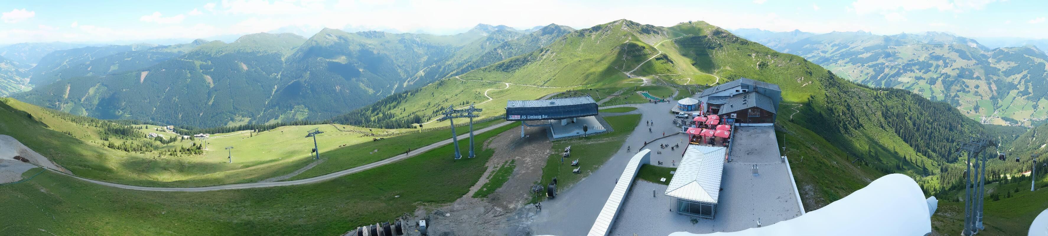 Archiv Foto Webcam Schattberg Ost bei Saalbach