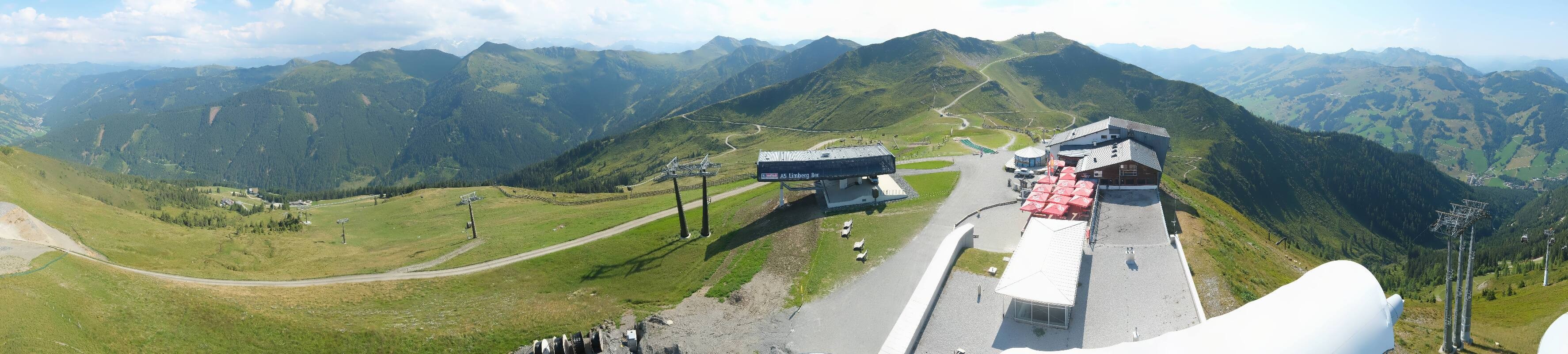 Archiv Foto Webcam Schattberg Ost bei Saalbach