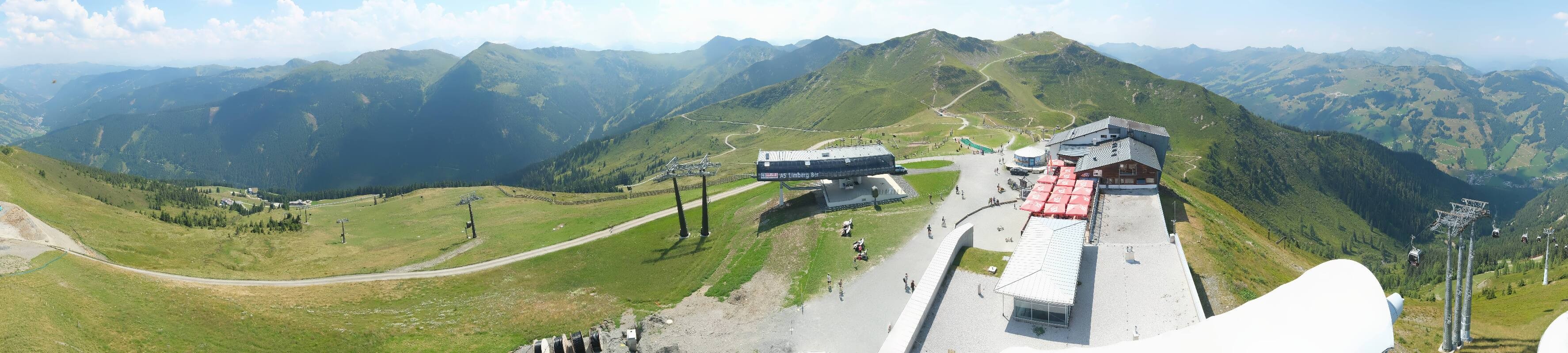 Archiv Foto Webcam Schattberg Ost bei Saalbach