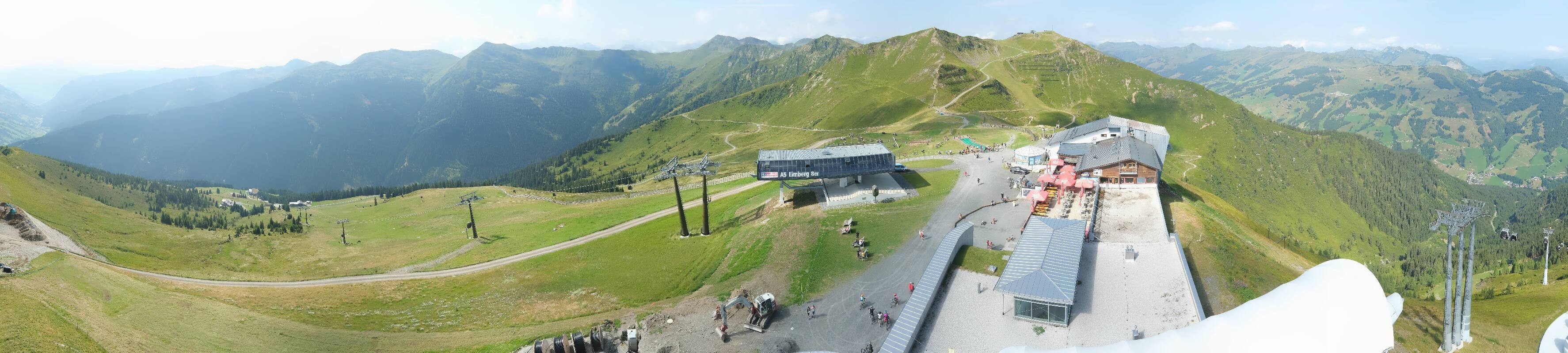 Archiv Foto Webcam Schattberg Ost bei Saalbach