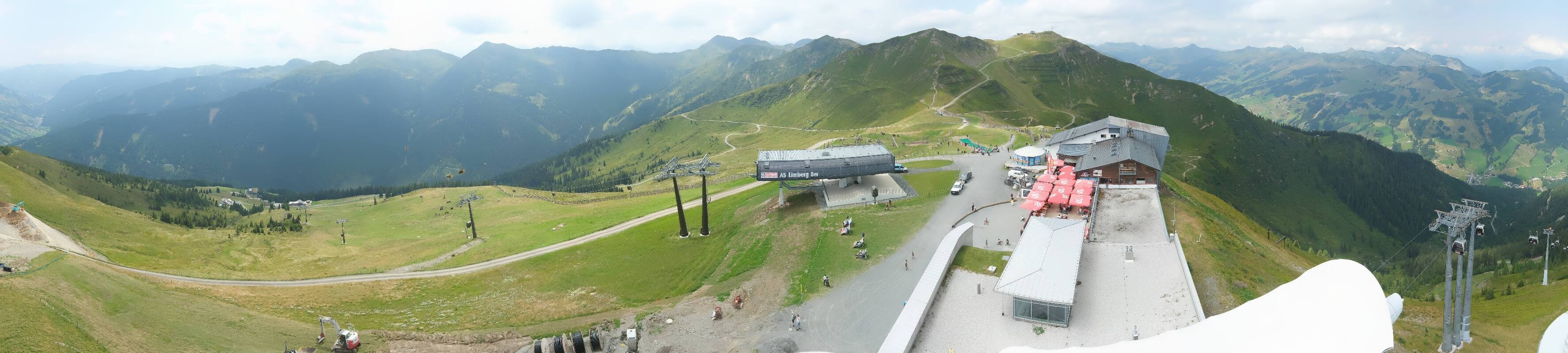 Archiv Foto Webcam Schattberg Ost bei Saalbach