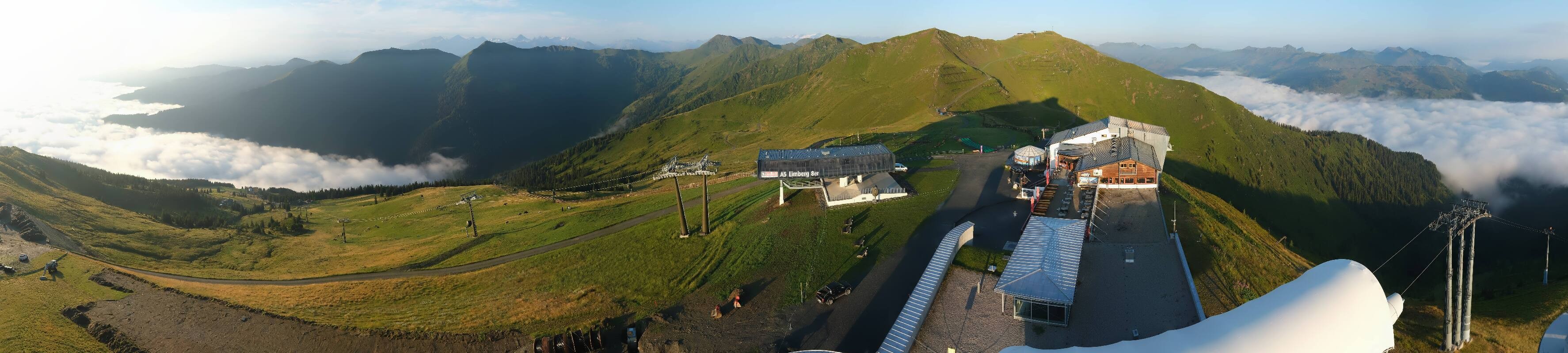 Archiv Foto Webcam Schattberg Ost bei Saalbach