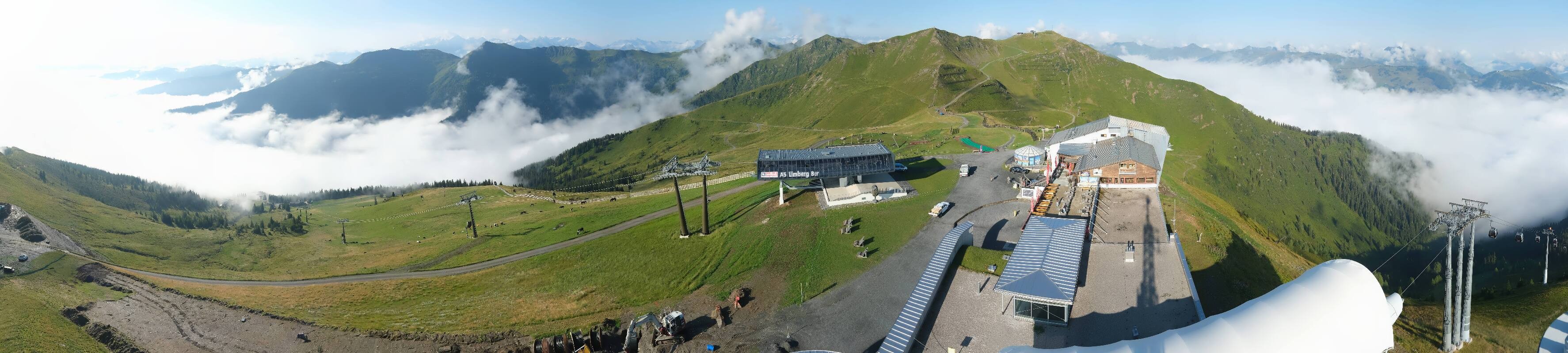Archiv Foto Webcam Schattberg Ost bei Saalbach