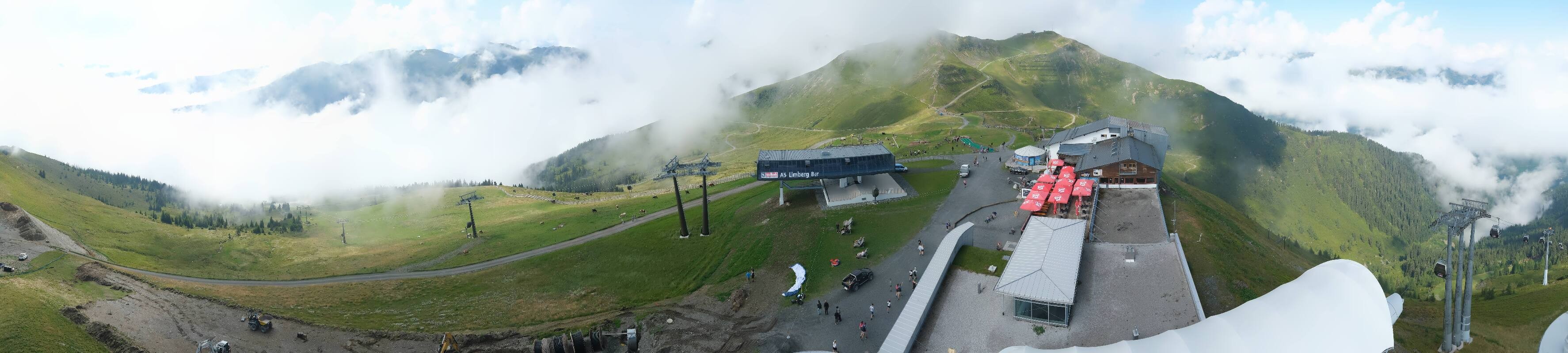 Archiv Foto Webcam Schattberg Ost bei Saalbach