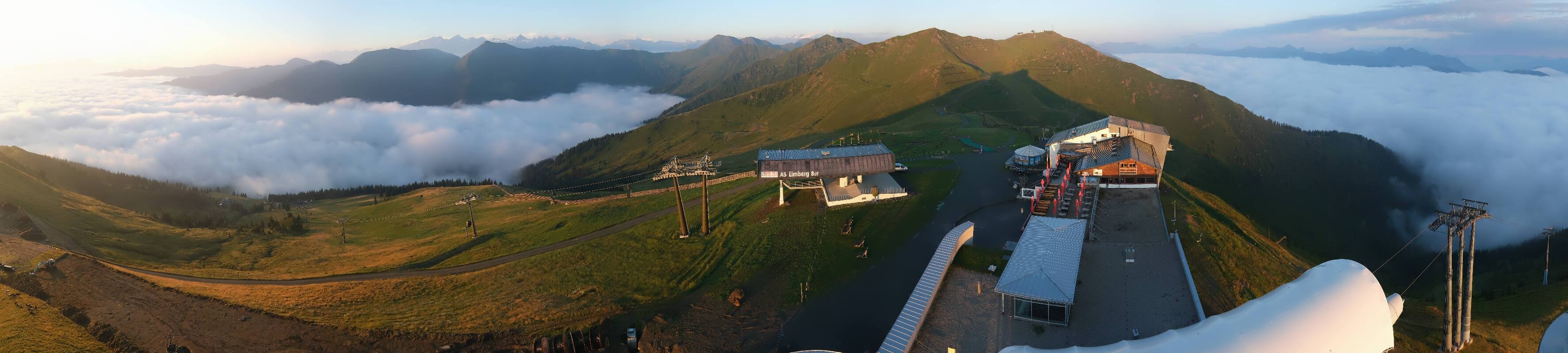 Archiv Foto Webcam Schattberg Ost bei Saalbach