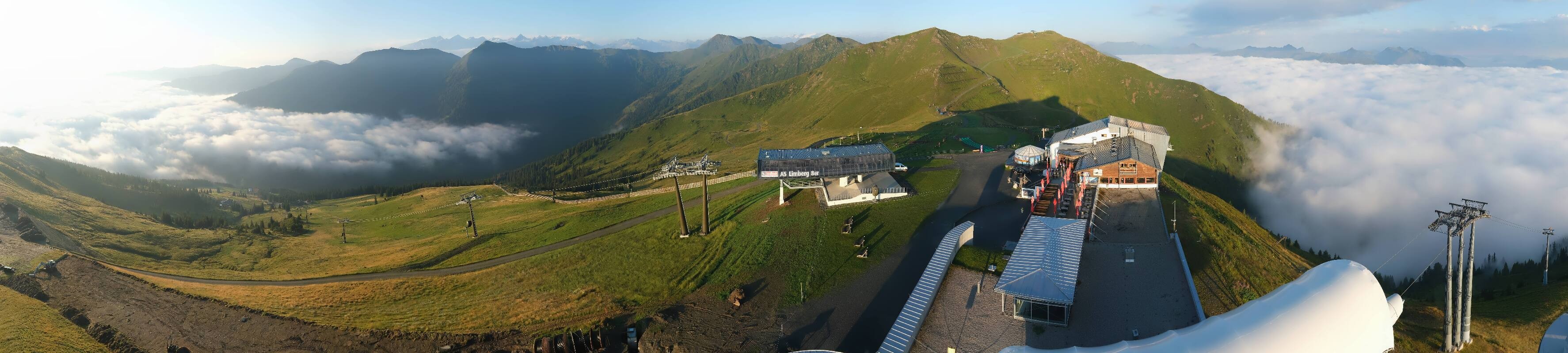 Archiv Foto Webcam Schattberg Ost bei Saalbach