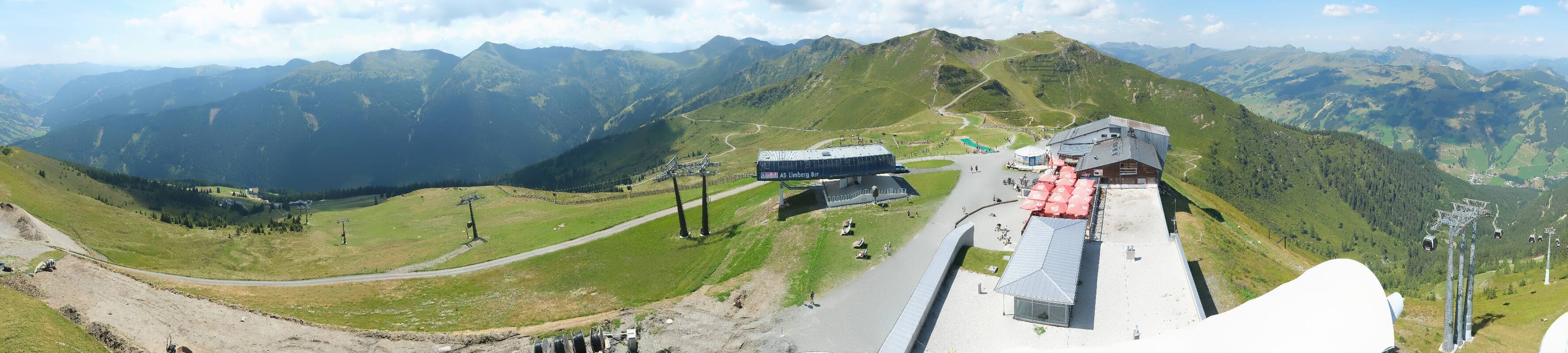 Archiv Foto Webcam Schattberg Ost bei Saalbach
