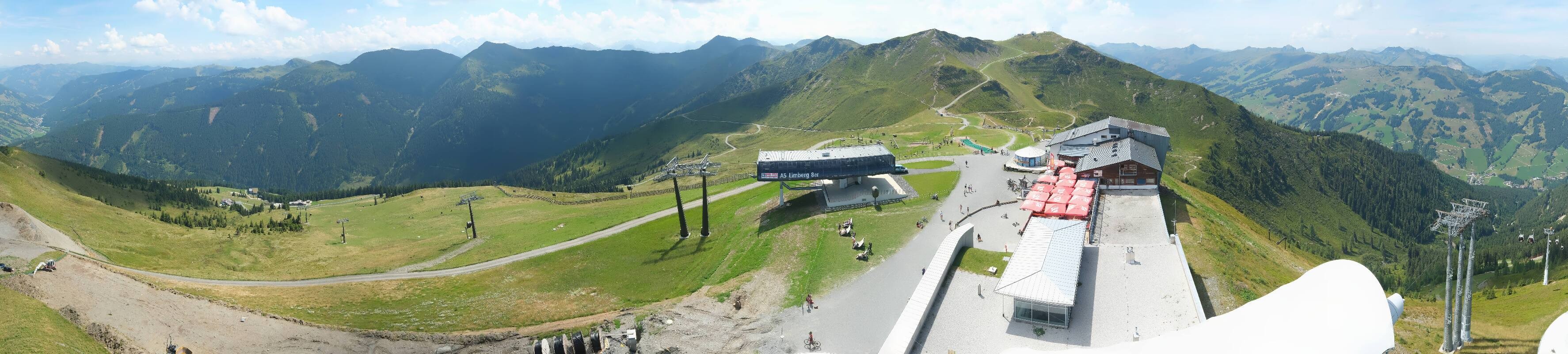 Archiv Foto Webcam Schattberg Ost bei Saalbach