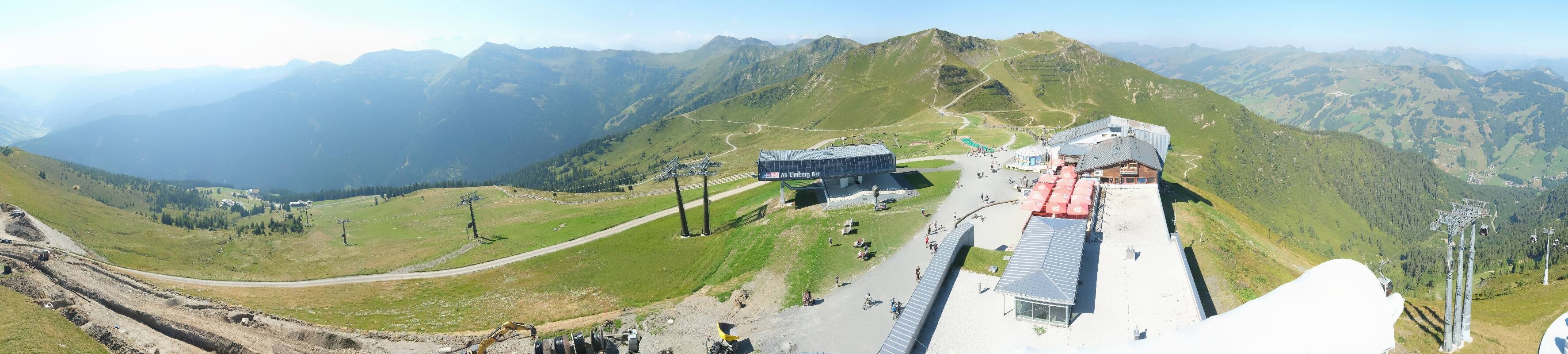 Archiv Foto Webcam Schattberg Ost bei Saalbach