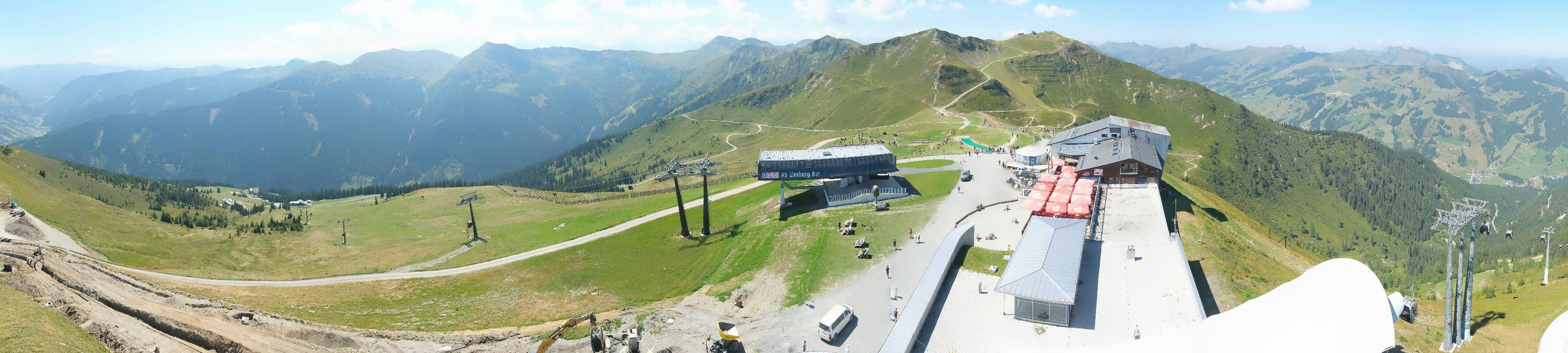 Archiv Foto Webcam Schattberg Ost bei Saalbach