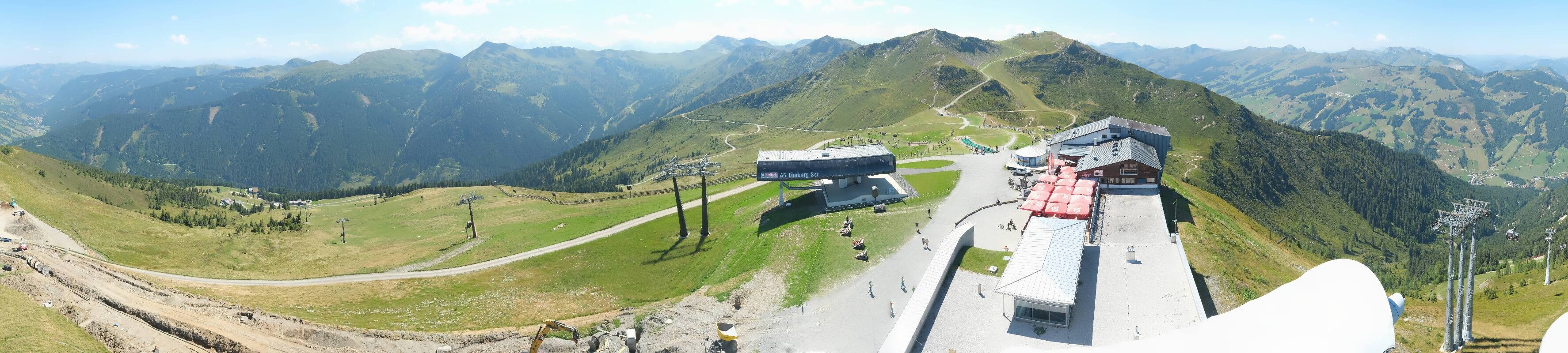 Archiv Foto Webcam Schattberg Ost bei Saalbach