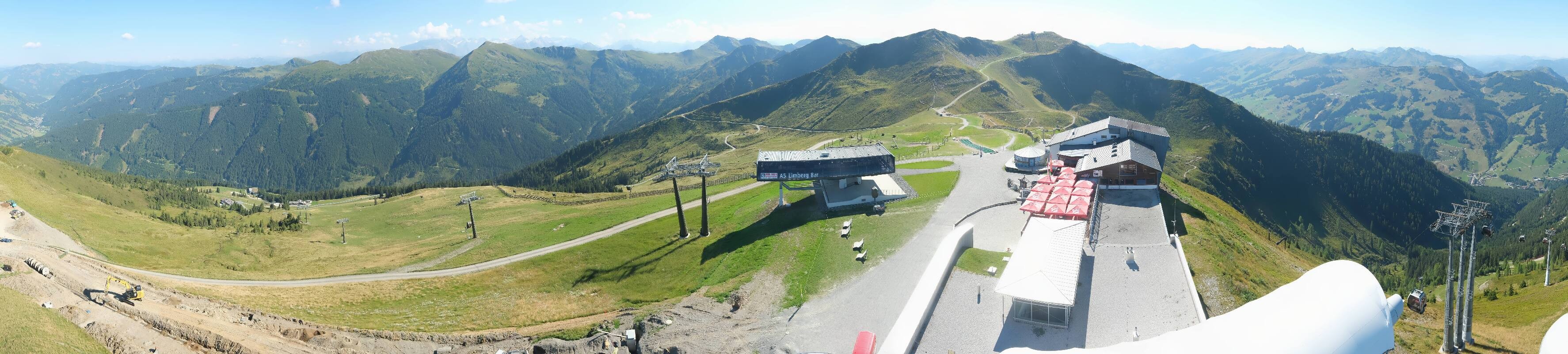 Archiv Foto Webcam Schattberg Ost bei Saalbach