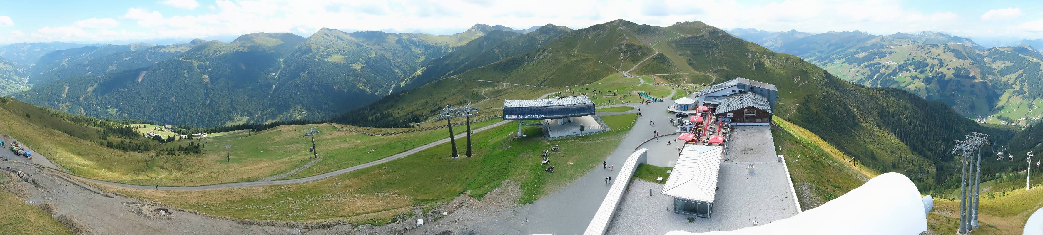 Archiv Foto Webcam Schattberg Ost bei Saalbach