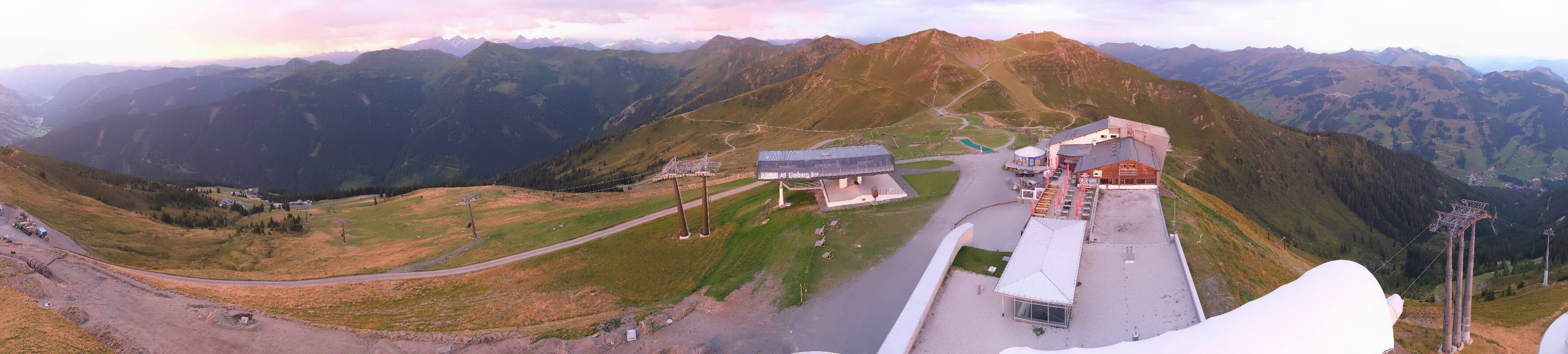 Archiv Foto Webcam Schattberg Ost bei Saalbach