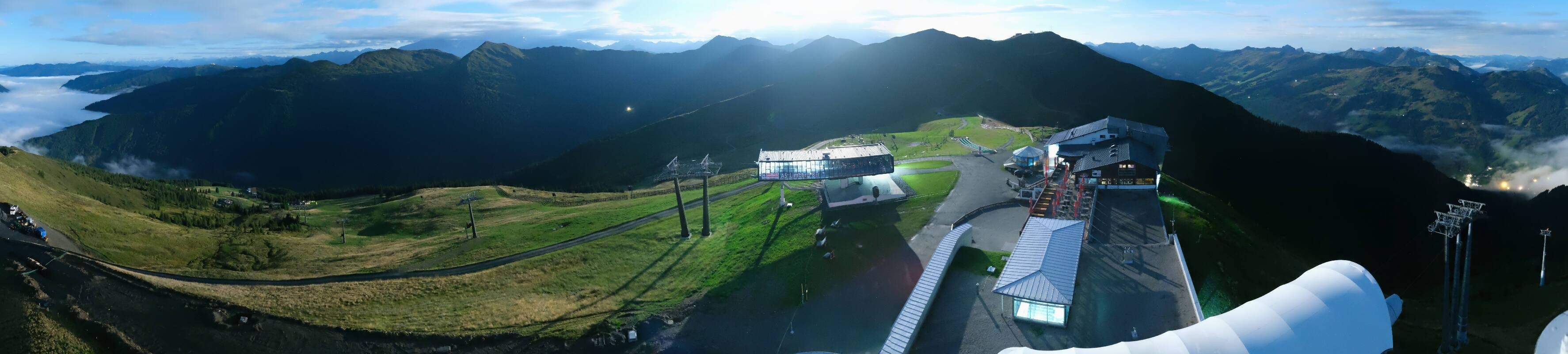 Archiv Foto Webcam Schattberg Ost bei Saalbach