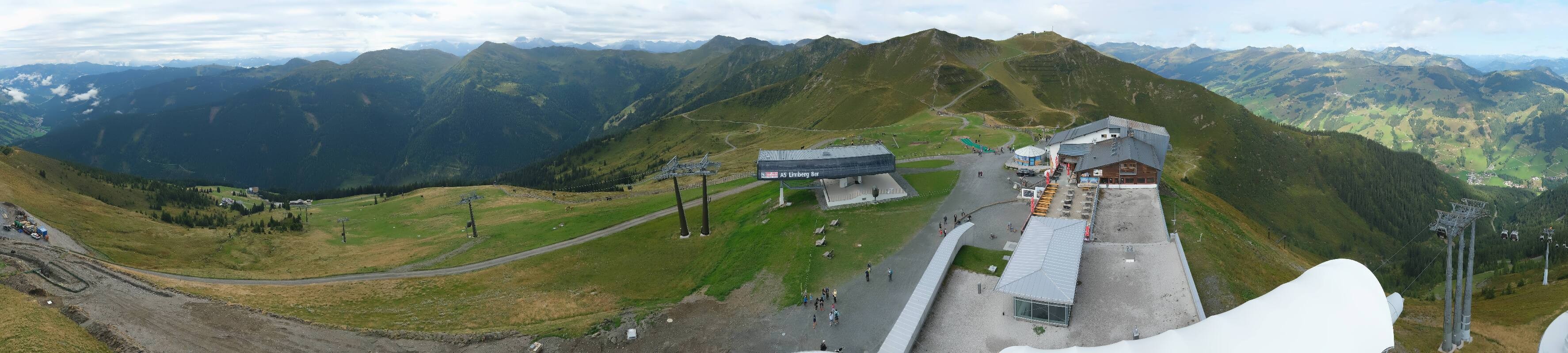 Archiv Foto Webcam Schattberg Ost bei Saalbach