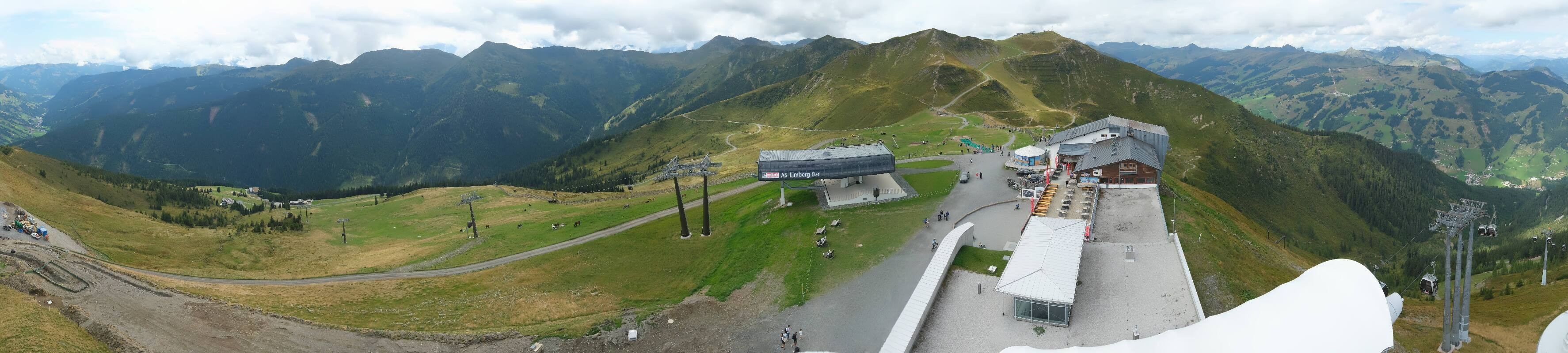 Archiv Foto Webcam Schattberg Ost bei Saalbach