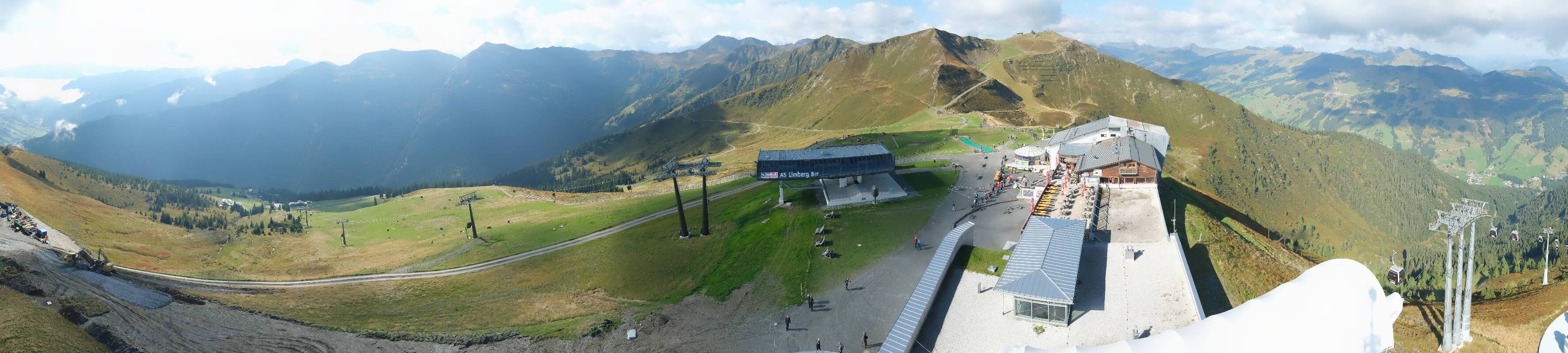 Archiv Foto Webcam Schattberg Ost bei Saalbach