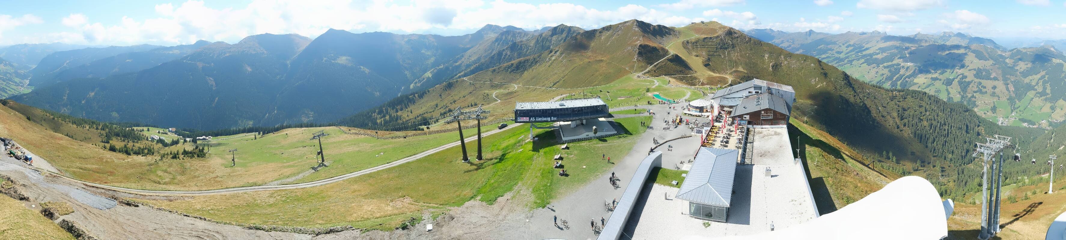 Archiv Foto Webcam Schattberg Ost bei Saalbach
