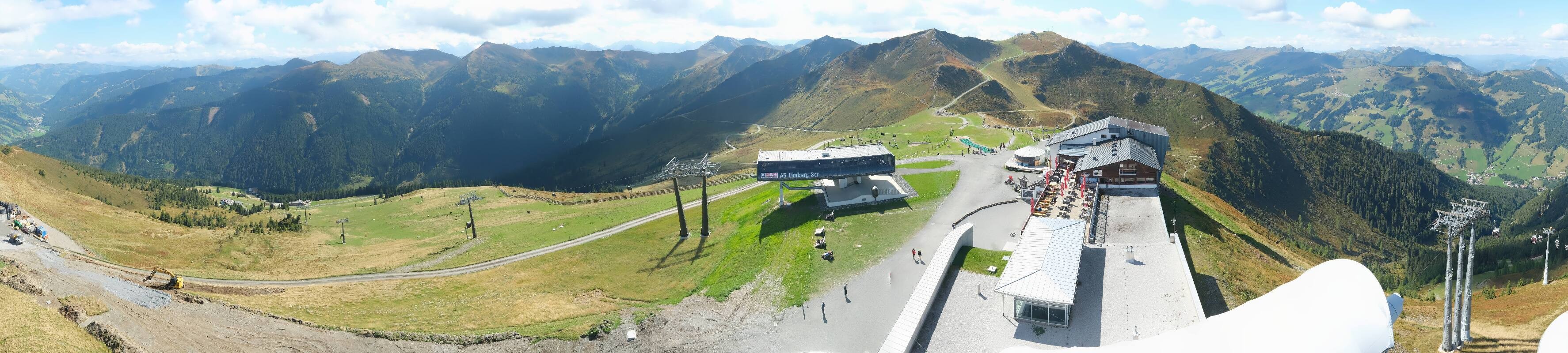 Archiv Foto Webcam Schattberg Ost bei Saalbach