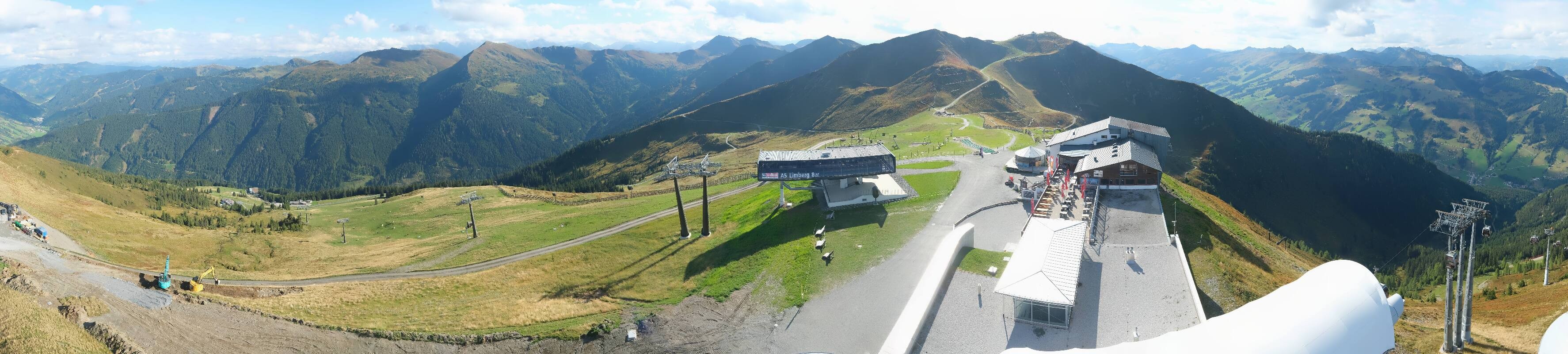 Archiv Foto Webcam Schattberg Ost bei Saalbach